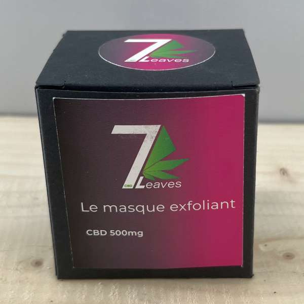 Masque exfoliant CBD - pot 7Leaves 50ml