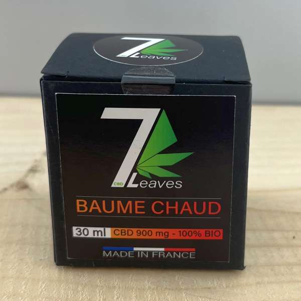 Baume Chaud CBD - pot 7Leaves 30ml