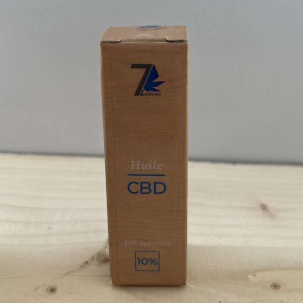 Huile 10% CBD - flacon 7Leaves 10ml