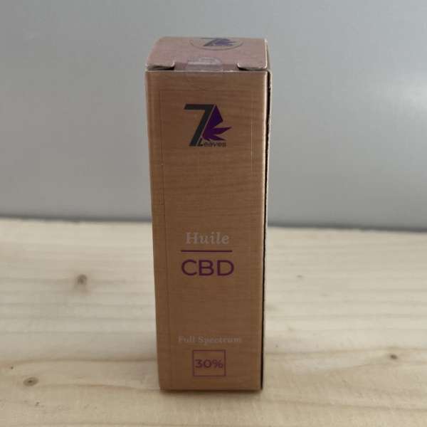 Huile 30 % CBD - flacon 7Leaves 10ml