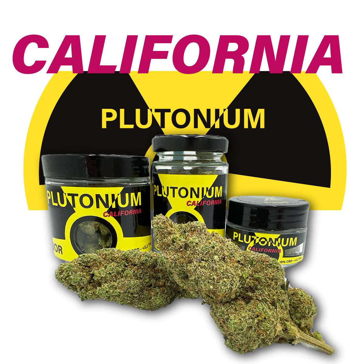 Fleurs CBD California Plutonium Indoor 7Leaves 2g-5g-10g