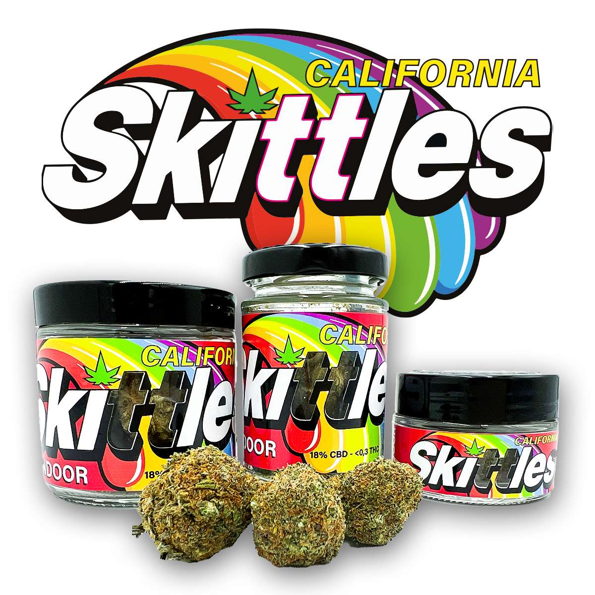 Fleurs CBD California Skittles Indoor 7Leaves 2g-5g-10g