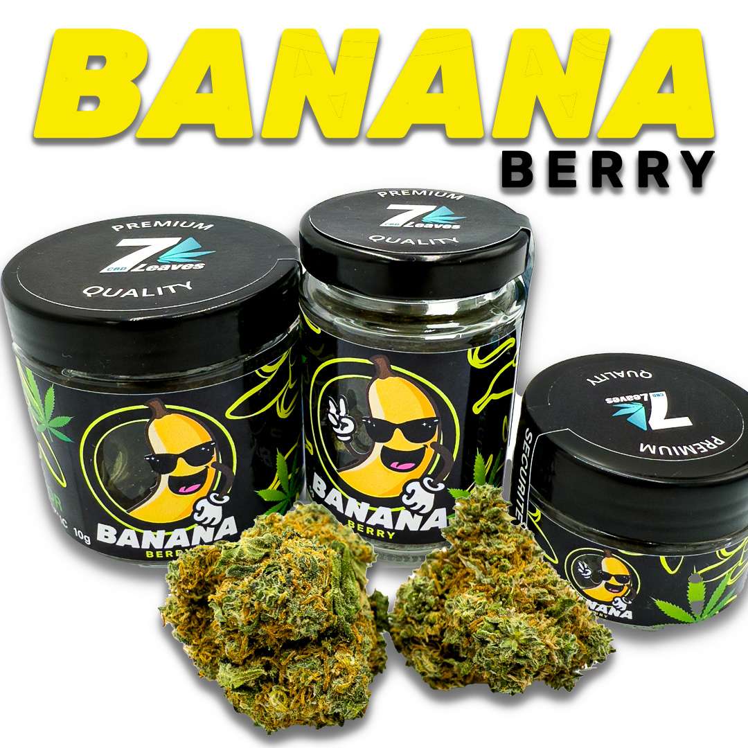 Fleurs CBD Banana Berry 7Leaves 2g-5g-10g