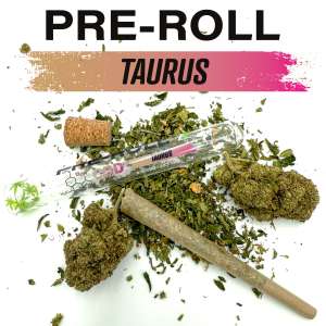 7leaves, vente en ligne de Pré roll Taurus 1g