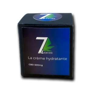 7leaves, vente en ligne de Crème hydratante CBD - pot 7Leaves 50ml