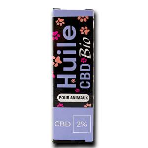 7leaves, vente en ligne de Huile 2% animaux CBD - flacon 7Leaves 10ml