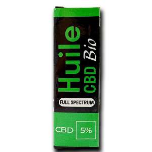 7leaves, vente en ligne de Huile 5% CBD - flacon 7Leaves 10ml