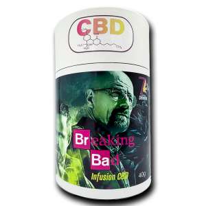 7leaves, vente en ligne de Infusion CBD BREAKING BAD 7Leaves 40g