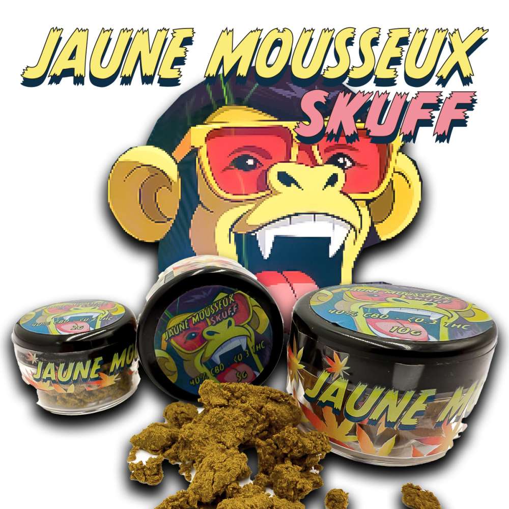 Skuff Jaune Mousseux CBD 7Leaves 2g-5g-10g