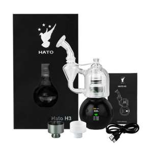 7leaves, vente en ligne de Vaporisateur HATO H3 - Black 