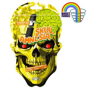 7leaves, vente en ligne de Starter Kit Skull Amnesia Batterie + Pod 90% MCP-N, MCP-S + Muscimole 40mg