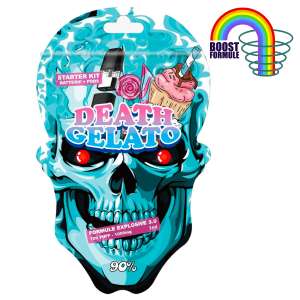 7leaves, vente en ligne de Starter Kit Death Gelato Batterie + Pod 90% MCP-N, MCP-S + Muscimole 40mg